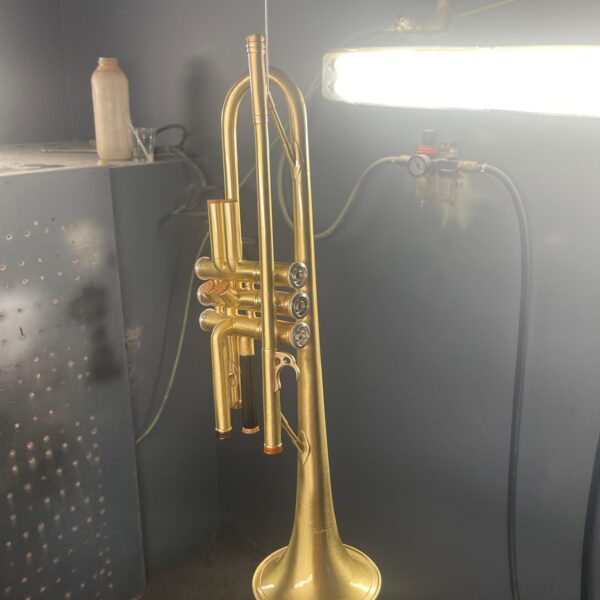 reparacion trompeta lacado y plateado instumentos musicales viento metal